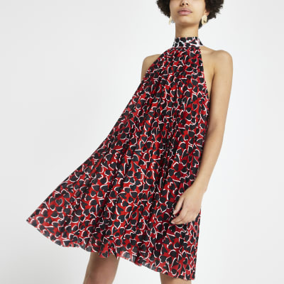 river island sale red dress