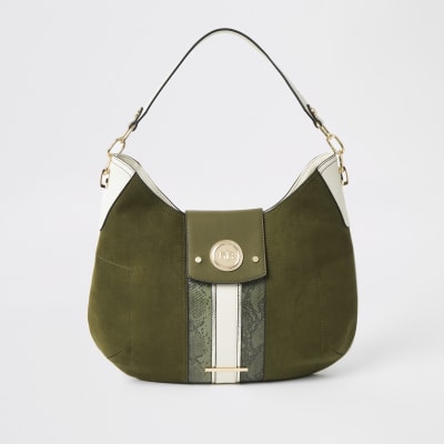 Khaki Beuteltasche