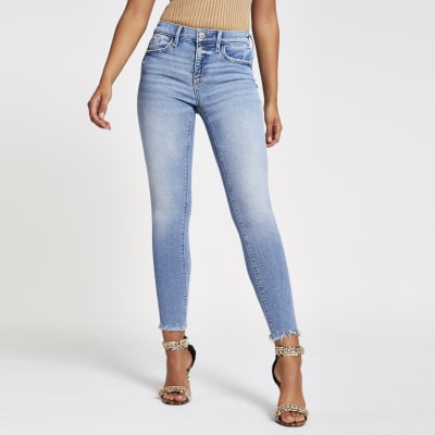Amelie – Hellblaue Superskinny Jeans