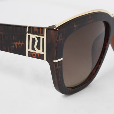 Brown tortioseshell RI glam sunglasses
