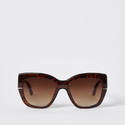Brown tortioseshell RI glam sunglasses
