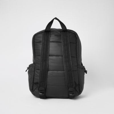 Hunter Originals black padded puffer backpack