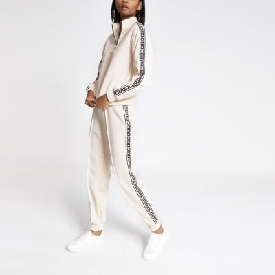 Jogginghose in Creme