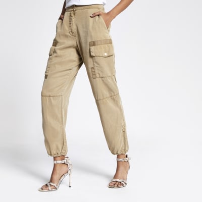 RI Petite - Hailey - Beige utilitybroek