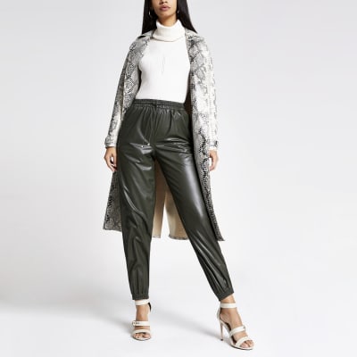 Loose Fit Jogginghose in Khaki