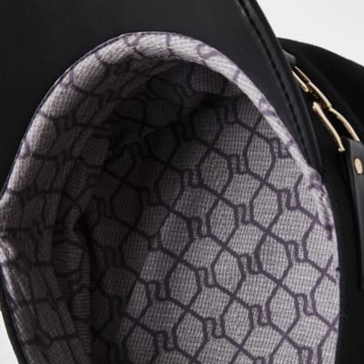 Casquette gavroche noire à mors