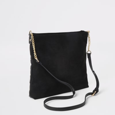 Black RI stitch messenger