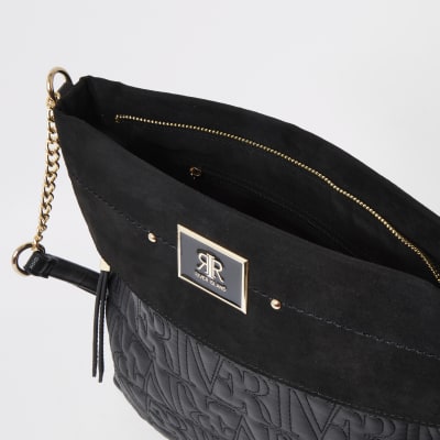 Black RI stitch messenger