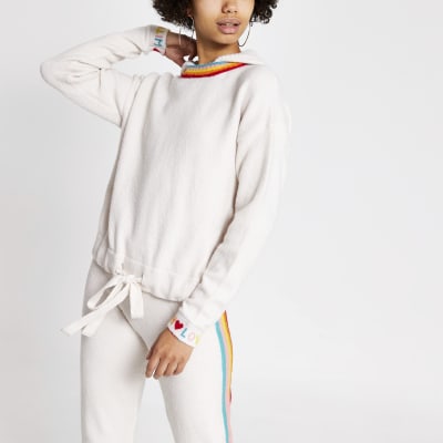 tracksuit with rainbow stripe