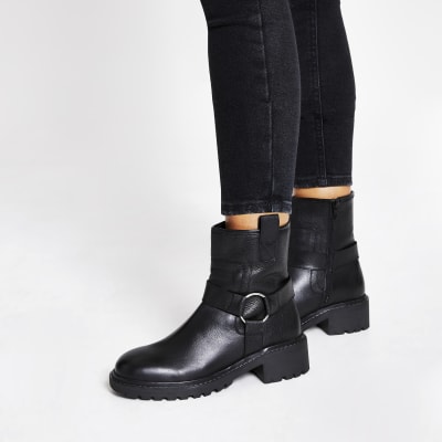 river island biker boots