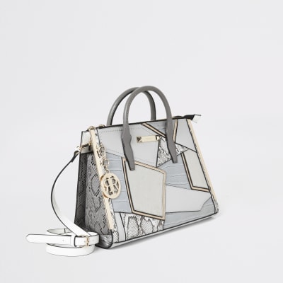 Große „Cutabout“ -Tote Bag in Grau