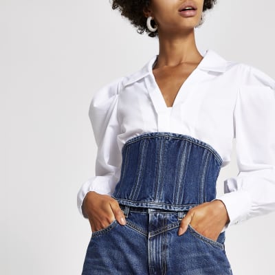 Dua Lipa x Pepe Jeans - Jeans-Korsett