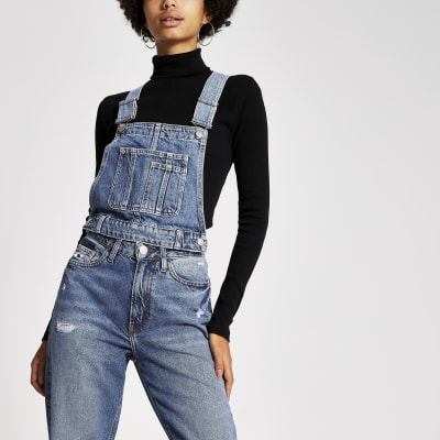 Dua Lipa x Pepe Jeans - Blauw denim hemdje