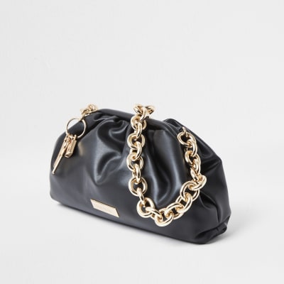 River Island Handbag - black 