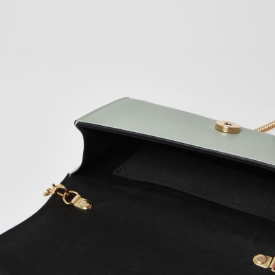 Mini sac vert texturé