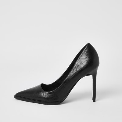 Escarpins noirs à talon haut