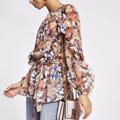 river island embellished shirt