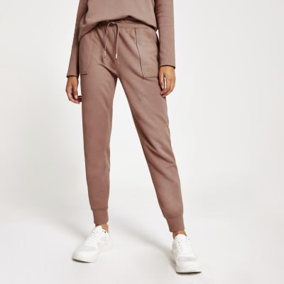 Pinke Utility Jogginghose