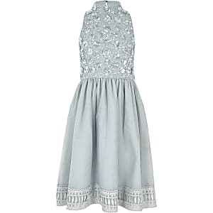 Grey Dresses for Teens