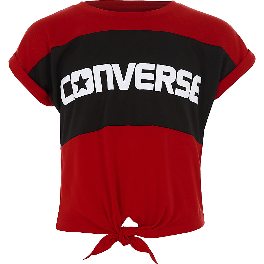 converse tee shirt rouge converse tee shirt rouge