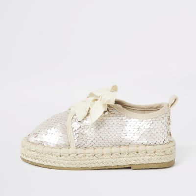 sequin plimsolls