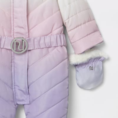 baby snowsuit river island