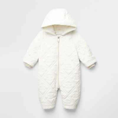 river island baby snowsuit