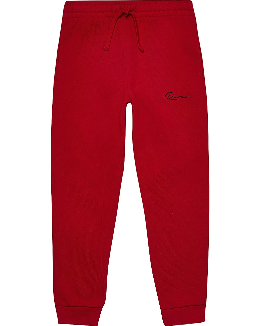 Age 13+ boys red 'River' joggers