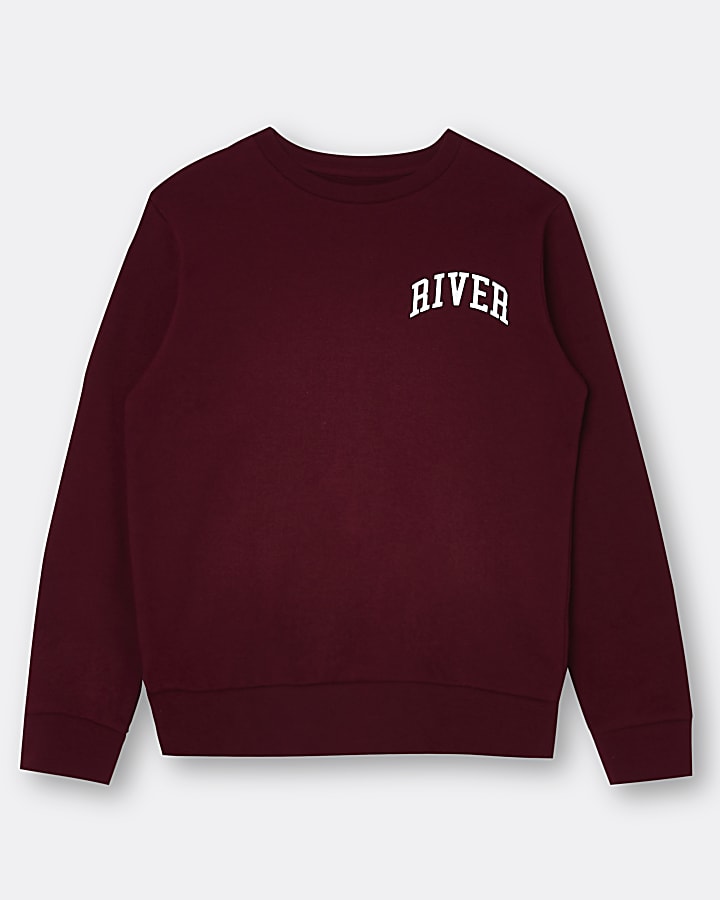 Age 13+ boys red River sweatshirt