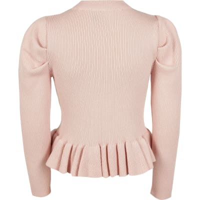 river island girls jumpers