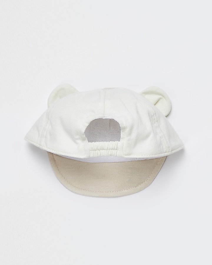Baby beige 'Trouble Maker' baseball cap