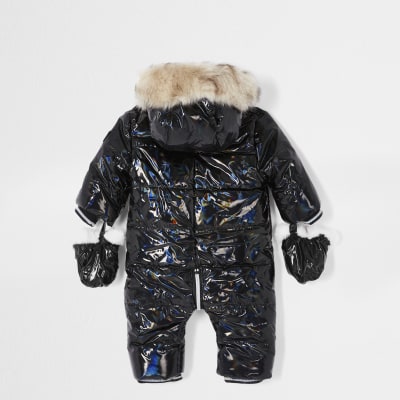 river island baby boy snowsuit