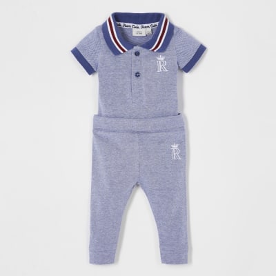 baby polo bodysuit