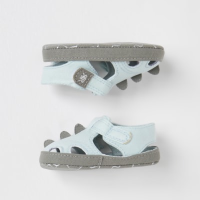blue gladiator sandals