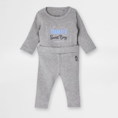 baby boy grey outfit