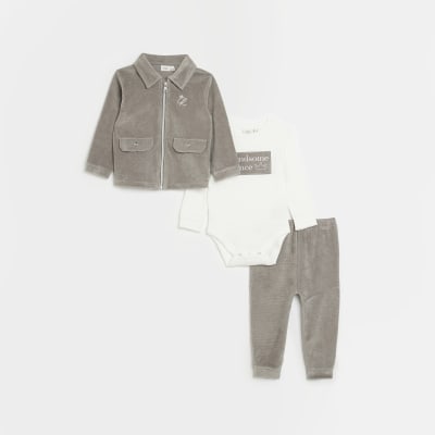 river island velour tracksuit