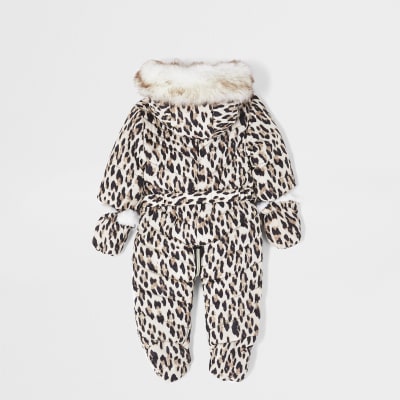 baby girl snowsuit river island