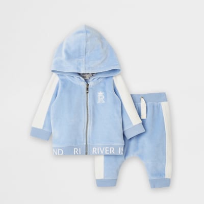 river island velour tracksuit