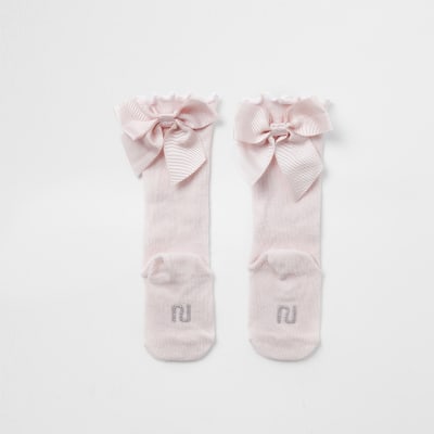 baby pink socks