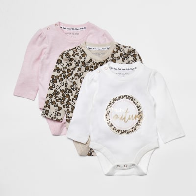 leopard print baby grow next