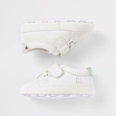 white baby trainers