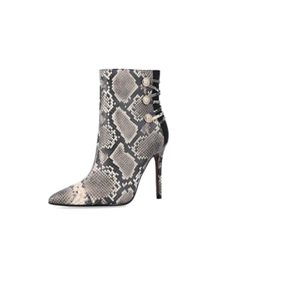 River island store animal print shoes