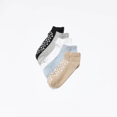 Leopard print sale trainer socks