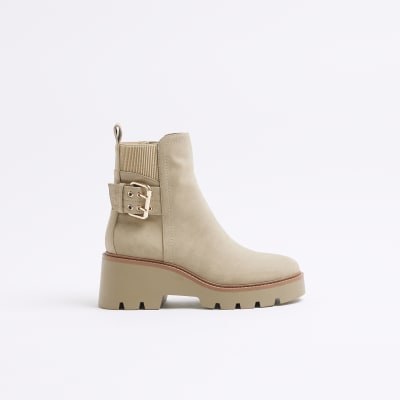 River island buckle boots outlet