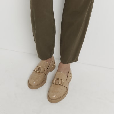river island chunky loafers
