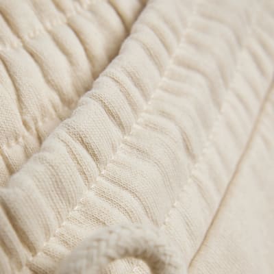 beige cargo joggers