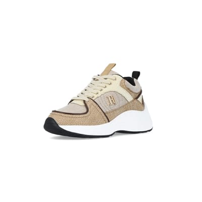 tan coloured trainers