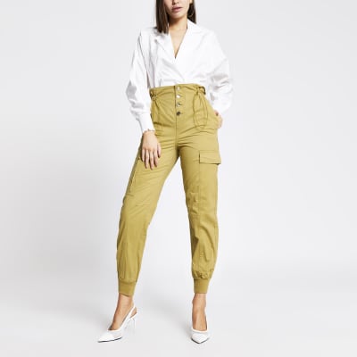 women's petite combat trousers