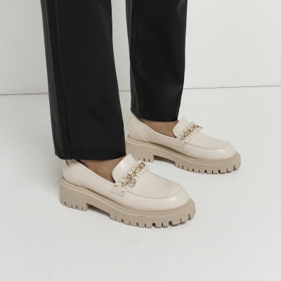 river island chunky loafers