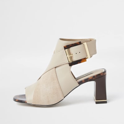 river island peep toe